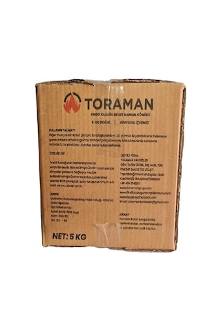 Toraman Briket Mangal Kömürü 5 KG