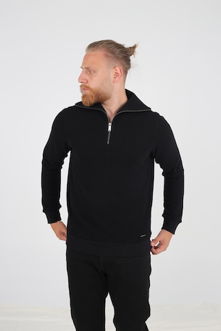 Brango 95015 Erkek Sweat Shirt Siyah