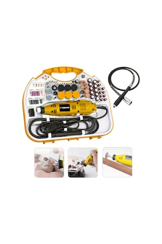Deko 211 Parça 400 Watt 60.000 Rpm 6 Kademe Devirli Hobi Gravür