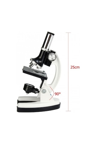 Nikula-mikroskop Taşınabilir Set 28 Parça Eğitim Mikroskop Kiti 300x 600x Ve 1200x Çocuklara