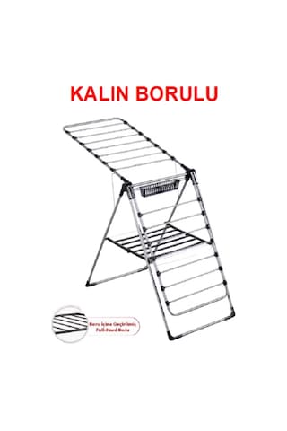 Xsir 1. Kalite Çamaşır Kurutmalığı Kalın Telli Askılık Kalin Boruludur Mavi