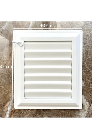 Ubm 35x40 Banyo Wc Havalandırma Menfezi Yapışkanlı Cam Menfez Hediyeli