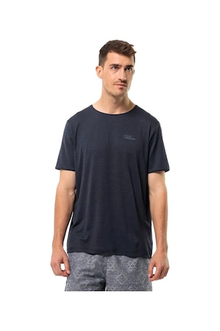Jack Wolfskin Travel T M Erkek Tişört 1809751tr-mavi