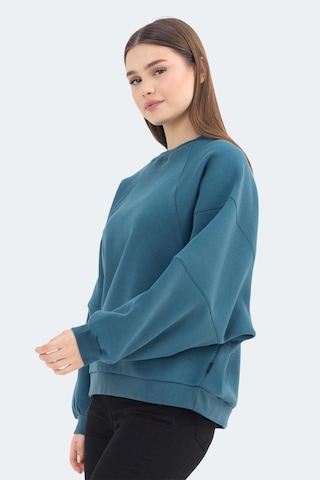 Slazenger Vıa 2 Li Set Kadın Sweatshırt Siyah - Petrol