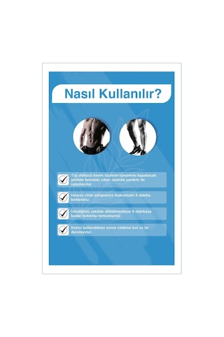 Bioder Tüy Dökücü Krem 100ml - Men