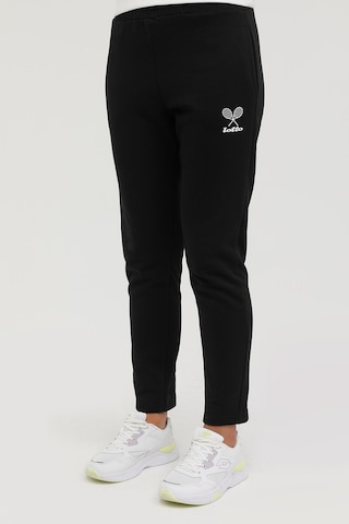Lotto W-ANITA TRACK PANTS 2PR Siyah Kadın Eşofman Altı Siyah