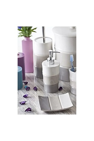 Diş Fırçalık - Kullanışlı Banyo Aksesuarı Açık Ahşap