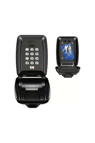 Fastbuy Çözümlü Kilit Kutusu: Toz Geçirmez, Yağmura Dayanıklı, Anahtarsız Şifreli Kilit Kirişi, Gri Gri