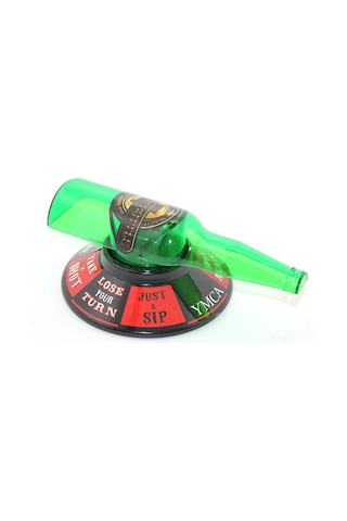4 Adet Şişe Çevirmece Oyunu Sosyal Eğlence Ve Parti Oyunu, Spin The Bottle, 18 X 7 Cm Ölçü