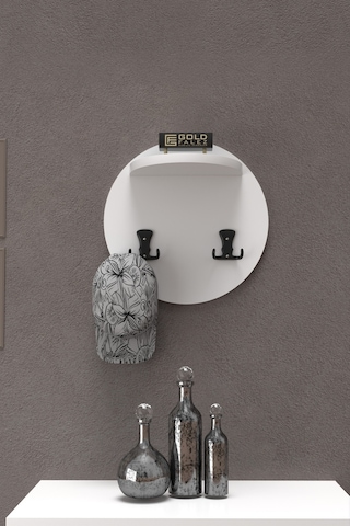 Askılık Duvar Elbise Askılığı Portmanto Üstü Byaz Diğer