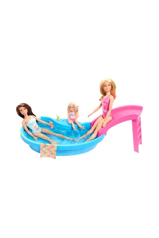 Barbie Bebek Ve Havuz Oyun Seti
