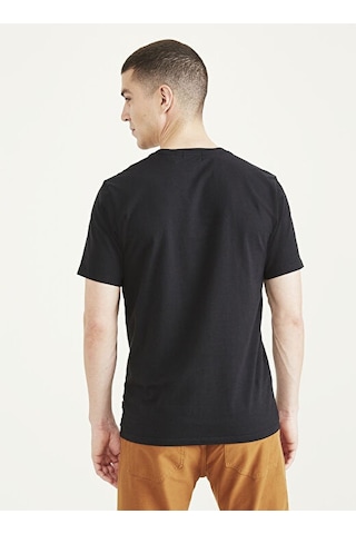 Dockers Erkek Regular Fit Kısa Kol Minimalist T-shirt Siyah