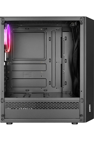 Everest Bumpy, Mesh, 600w, 4x12cm Rgb Fan, Temperli Cam Yan Panel, Atx, Gamıng Kasa