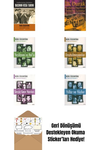 Nebil Özgentürk 6 Kitap Set + Okuma Sticker'ları