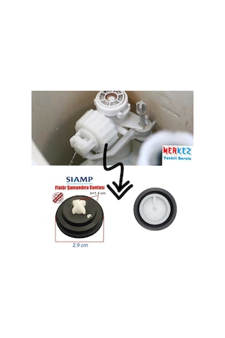 Siamp Klozet Rezervuar Iç Takım Contası Flatör Şamandıra Contası Diğer