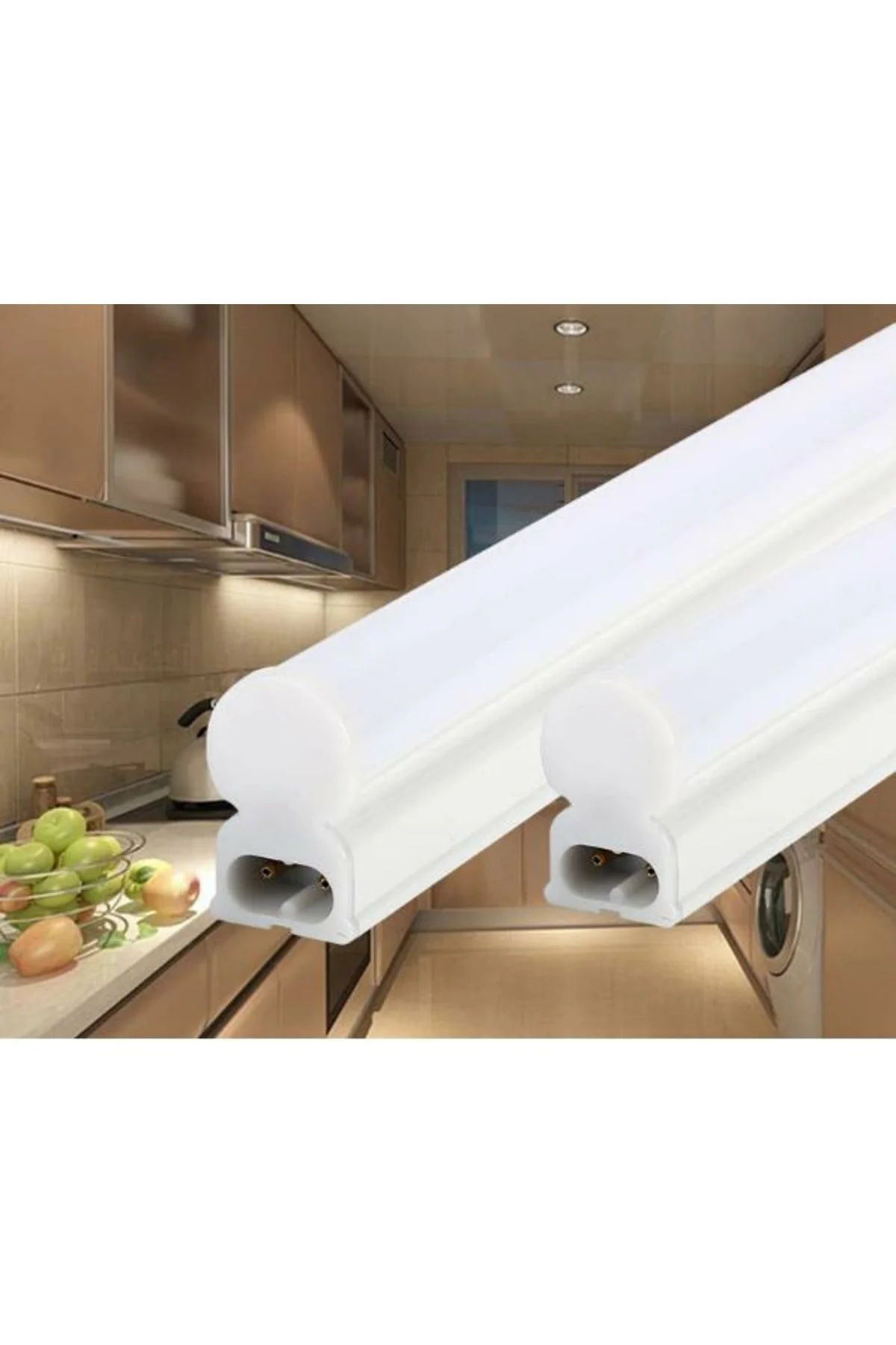 Cata Mutfak Tezgah Aydınlatması Led Lamba Ve 1,5metre Kablo Seti-30cm Günışığı Renk Gün Işığı