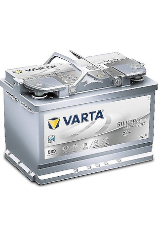 Varta Silver Dynamic E39 Start-stop Plus Agm 12 V 70 Ah 760 Cca Akü - 2025