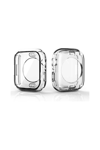 Watch 40mm 360 Derece Korumalı Kasa Ve Ekran Koruyucu Ata Watch Gard 12 - Renksiz