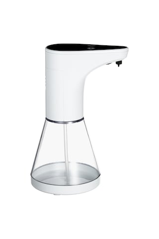 Leezsing Otomatik Sabunluk Temassız Sıvı Şampuan Duş Jeli Losyon Otomatik Dağıtıcı Kızılötesi Hareket Sensörü Banyo Tuvalet Otel 480ml/16.9oz--beyaz