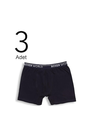 3'Lü Erkek Likralı Boxer 14100-A3
