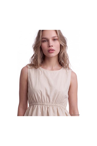 Lcw Vision Beyaz Bisiklet Yaka Peplum Bluz