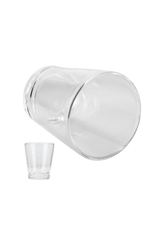 Dofolink Kahve Ölçüm Bardağı, Yüksek Borosilikat Cam, Isı Yalıtımı, Ons Ve Mililitre Ölçekli, Barista Ve Ev Kullanıma Uygun, 80ml Diğer