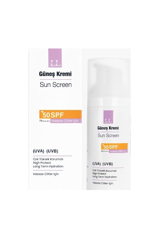 Lau Lau Tone Up Pink Hassas Ciltler için Güneş Kremi SPF50+ 50 ML