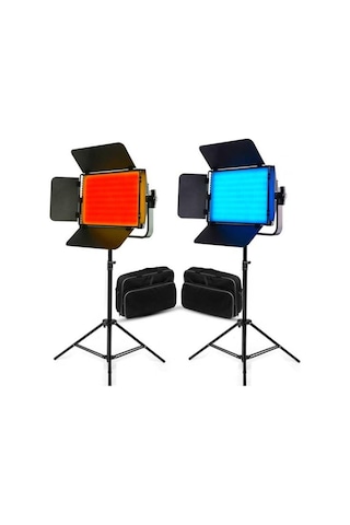 Gdx Cf-Led 600Rgb 2'li Sürekli Panel Led Işık Seti