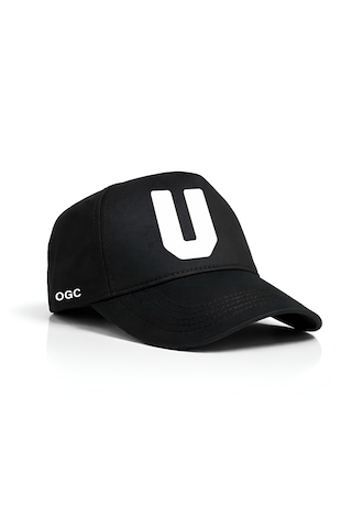 Ogc U Harfi Unisex Şapka Siyah