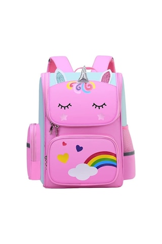 Aromee Kız Çocukları İçin Unicorn Sırt Çantası İlkokul Çantası