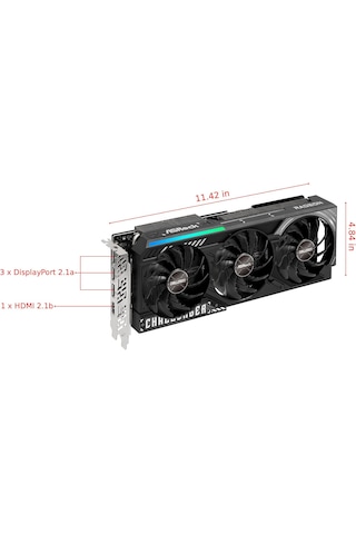 Asrock Amd Radeon Rx 9070 Xt Challenger Triple Fan 16gb Gddr6