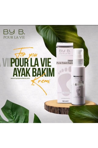 By B. Pour La Vie Bitkisel Ayak Bakım Kremi 100ml