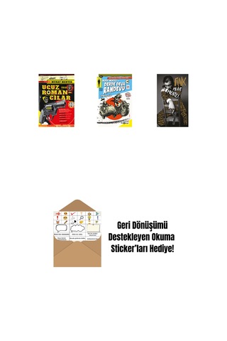 Ucuz Romancılar + Derde Deva Randevu No- 4 + Fink Ciltli + Okuma Sticker'ları