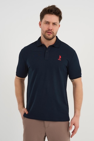 Alexander Gardi Alexandergardı Polo Yaka Düğme Detaylı T-shirt Lacivert