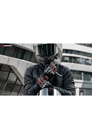 Kuzey Motor Mc183 Eldiven Siyah En Sertifikalı