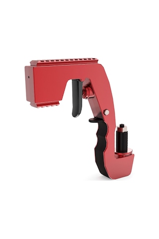 Tenfowee Kırmızı Şampanya/bira Spreyi, Bar Parti Atmosfer Aleti, Pom Malzeme, Uyarlanabilir Kapak Çapı Kırmızı