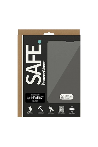 Safe. By Panzerglass Screen Protector Apple İpad 10.2 Ultra Geniş Fit