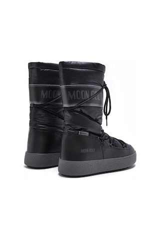Bot Kar Kadın 24500700-001 Moon Boot Ltrack High Nylon Wp Black Siyah