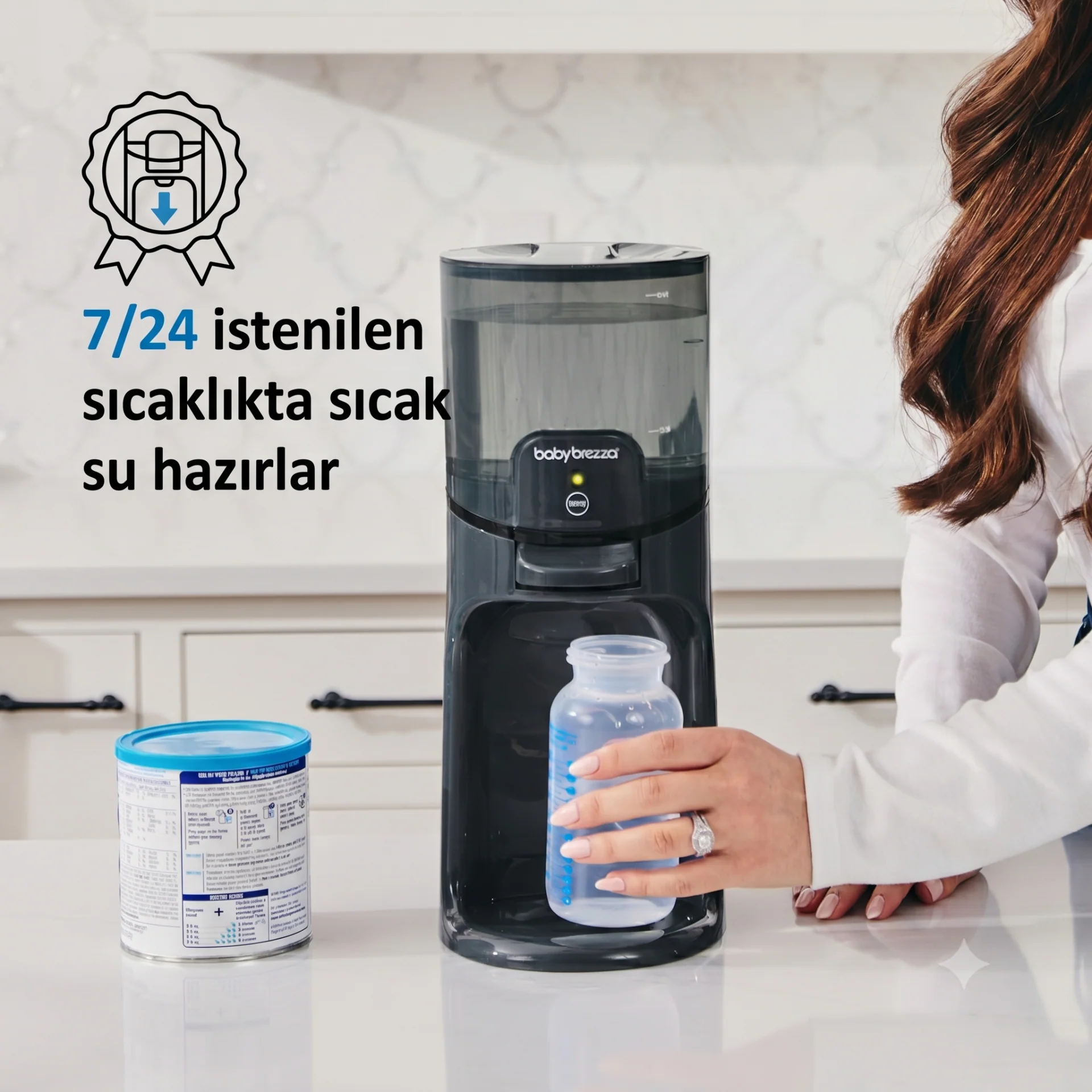 Baby Brezza Instant Warmer Bebek Mama Suyu Otomatı Ve Biberon Suyu Isıtıcısı Siyah