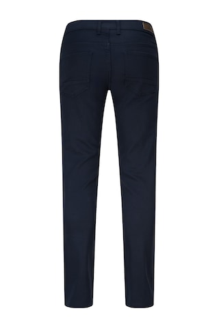 Hatemoğlu Lacivert Slim Fit Pamuklu 5 Cep Kanvas Pantolon