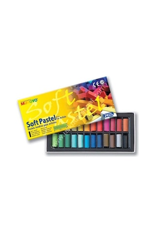 Mungyo Soft Pastel Yarım Boy 24 Renk