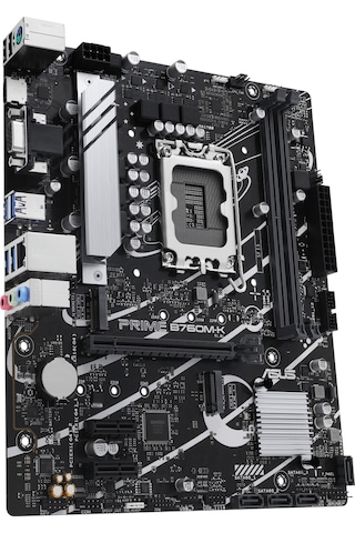 Asus Prime B760M-K Intel B760 8000 MHz (OC) DDR5 Soket 1700 mATX Anakart