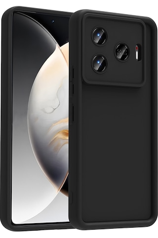 Zore Tecno Camon 30 Pro 5g Kılıf Kamera Korumalı Msra Ananas Kapak - Siyah Siyah