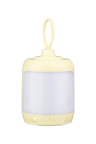 Aubyhe Taşınabilir Led Kamp Lambası, 4 Aydınlatma Modu, Usb Şarjlı, Ip65 Su Geçirmez, Bej Renk, Dışarıda Ve Evde Kullanım Bej