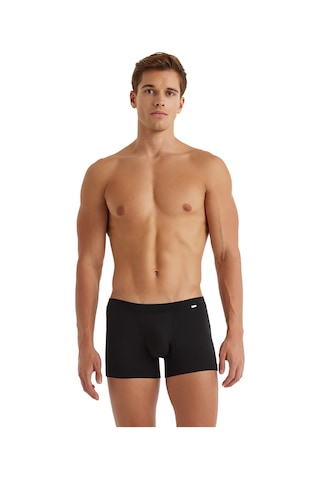 Erkek Modal Elastan Boxer Silver 9310 Siyah