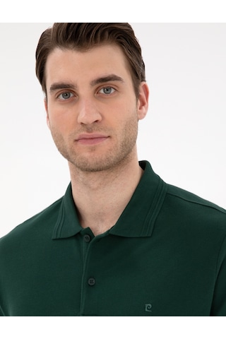 Pierre Cardin Erkek Koyu Yeşil Tişört Basic 50306448-vr079 Koyu Yeşil