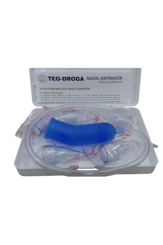 Teo-droga Nazal Aspiratör Seti -Ultra Yumuşak Uçlu 5 Yedek Uç