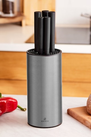 Karaca  Roscar Inox Standlı 6 Parça Bıçak Seti