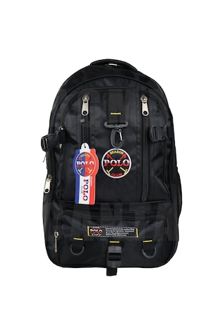 Bag Trend Bt Kamp Çantası,outdoor Çanta,dağcı,sırt Çantası,45+ Litre,geniş,su Geçirmez Kalın Kumaş, Siyah