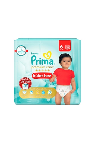 Prima Premium Care Külot Bebek Bezi 6 Numara 28 Adet